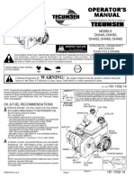 Operator's Manual - Tecumseh Small Engine - MTD Products 181-1032-14