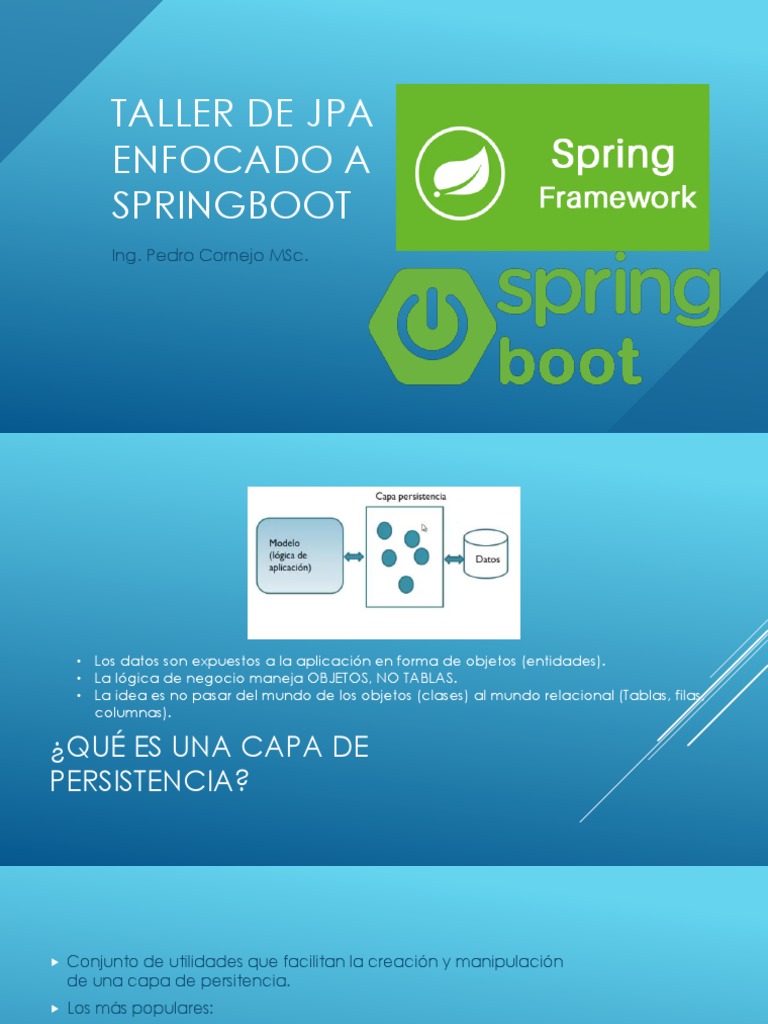 Taller de Jpa | PDF | Objeto (informática) | Transferencia de estado ...