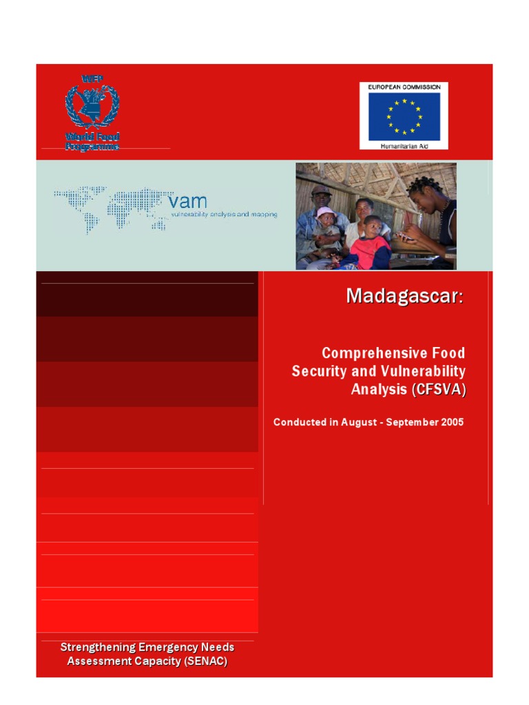 Madagascar: Comprehensive Food Security and Vulnerability Analysis ...