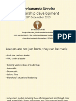 Leadership Development VIvekananda Kendra Nasik Shibir