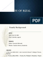 Life of Rizal