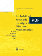 Probabilistic Methods For Algorithmic Discrete Mathematics 1998 PDF