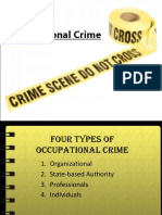 Occupational Crime PowerPoint