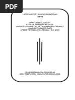 Bankeu Pkmd 2019 Desa Tugurejo