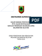 Instrumen Supervisi Revitalisasi SMK Kalsel 2019