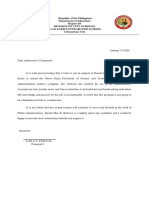 recommendation letter