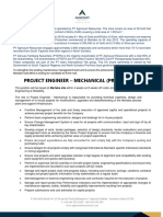 PRO External Sept 2018 Project Engineer Mechanical ENG PDF