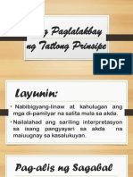 Ang Paglalakbay NG Tatlong Prinsipe