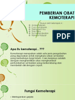 ppt pemberian obat kemoterapi