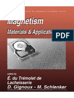 Magnetism., Materials and Applications