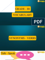 Grade - Iii English Worksheet