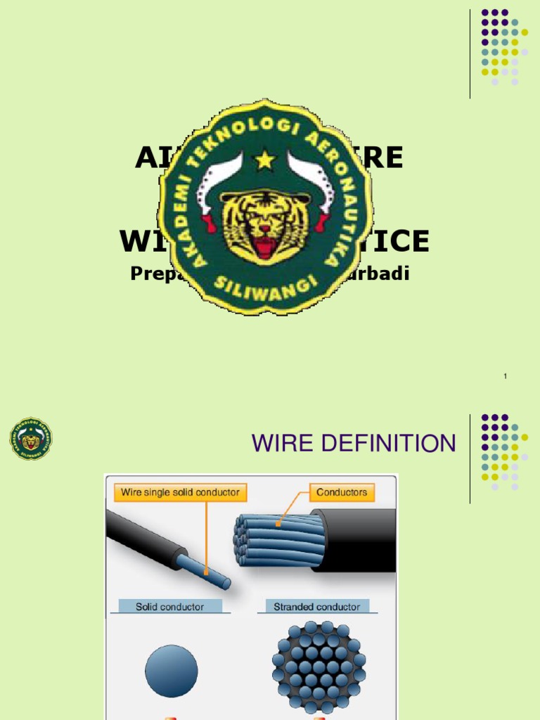 03Wire and Wiring Practices PDF Electrical Wiring Fuse (Electrical)