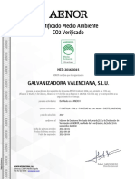 Certificado Huella Carbono2017