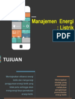 Manajemen Energi - Listrik