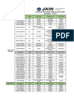 Time Table Sem II & IV From 20.01.2020 To 25.01.2020