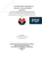 Laporan Bedah Buku PERFORMANCE DASHBOARDS - WAYNE ECKERSON" CHAPTER 3 ASSESING YOR ORGANIZATIONAL READINESS