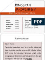 Monografi Farmakope III Dan V Kel. 5