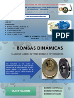 Bombas dinámicas: clasificación y funcionamiento