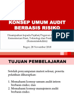 Konsep RBA DAN MANAJEMEN AUDIT BERBASIS RISIKO