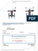 Hydajaws 2000 Delux Achor Pull Tester