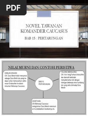 Novel Tawanan Komander Caucasus Bab 15 Pdf