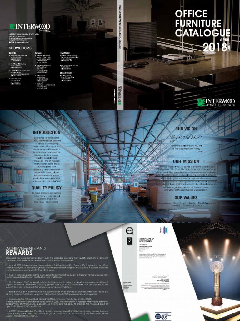 Interwood Office Furniture Catalogue 2018 PDF PDF