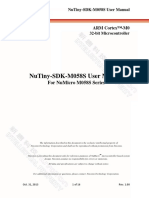 UM NuTiny-SDK-M058S EN V1.00.001 PDF