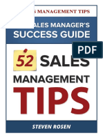 Tips - Sales Management Tips Ebook 2018
