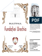 Buletinul Fundației Urechia Nr. 19, An 2018