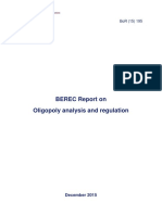 5581 Berec Report On Oligopoly Analysis and R - 0 PDF