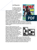 Print Vs Digital Magazine Comparison