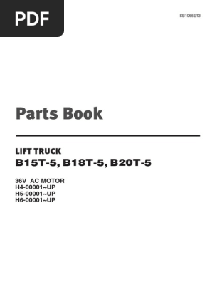 B15 18 t 5 Sb1065e13 Pdf Elevator Steering