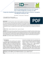 Algoritmo Compresión Para Reconstrucción de la Curva de Carga de Consumo Eléctrico a Partir de Big Data con Datos en AMI