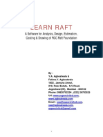 Learn Raft-RC Raft Foundation Analysis Design and Drawing Software PDF