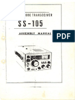 Shimizu Denshi SS 105 Assembly Manual PDF