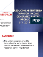 Action Research Reducing Absenteeism