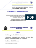 Optimisation of Rts/Cts Handshake in Ieee 802.11 Wireless Lans For Maximum Performance