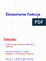 Elementarne Funkcije