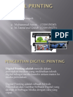 Digital Printing Metode dan Jenis Mesin Digital Printing