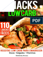 Snacks Low Carb 110 Receitas PDF