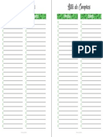 Lista de Compras Verde PDF