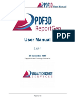 PDF3D Report Gen - Help