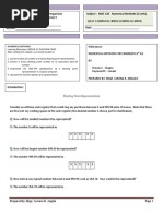 LESSON 5 Floating Point