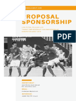 Proposal Sponsorship