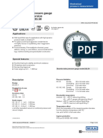 WIKA Presssure Gauge 233 50