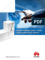 Huawei UPS2000-G Series 1-20kVA Uninterruptible Power Systems Brochure PDF