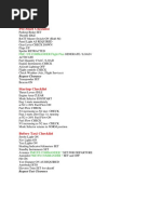 Airbus A330-300 Checklist