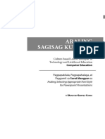 Lesson Exemplar Sagisag Kultura Grade9 Computer Education PDF