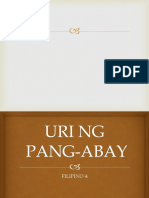 Uri NG Pang-Abay