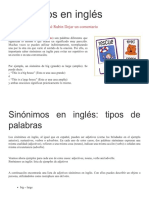 Sinónimos en inglés - Como Aprender Inglés Bien.pdf